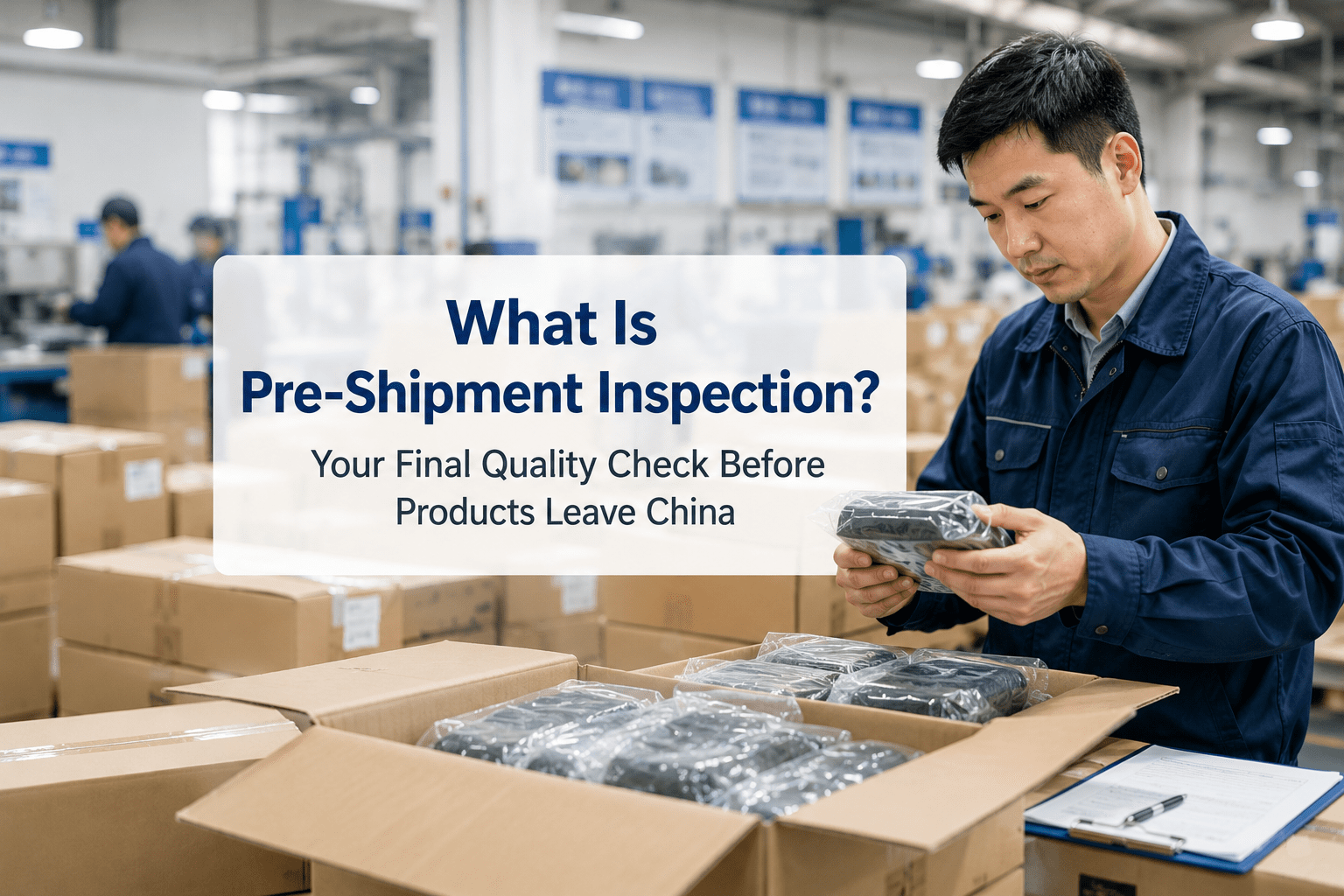 Product inspect by employee